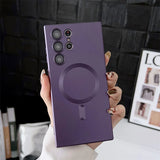 Premium soft magnetic Samsung Galaxy case with slim matte shockproof protection