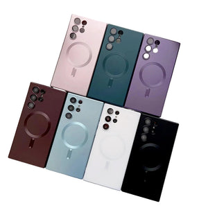 Premium soft magnetic Samsung Galaxy case with slim matte shockproof protection