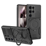 magnetic ring armor shockproof case for Samsung Galaxy with stand holder